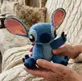 Stitch Amigurumi Pattern step 1 - construction progress