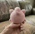 Jigglypuff Amigurumi Pattern step 4 - final assembly and finishing