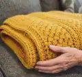The Finley Blanket Pattern step 1 - construction progress