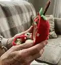Foxes in the Apple Bag Amigurumi Pattern step 3 - details and accessories