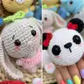 Mini Animal Amigurumi Pattern step 3 - details and accessories