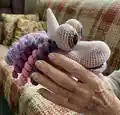 Unicorn Hand Puppet Amigurumi Pattern step 3 - details and accessories