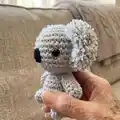 Koala Amigurumi Pattern step 2 - assembly progress
