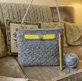 Giada Crochet Bag Pattern step 3 - details and accessories