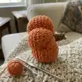 Small Pumpkin Amigurumi Pattern step 3 - details and accessories