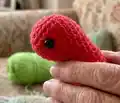 Appletosaurus Amigurumi Pattern step 3 - details and accessories