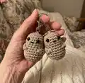 Positive Potato Amigurumi Pattern step 4 - final assembly and finishing