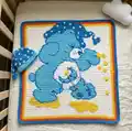 Care Bears Afghans Pattern step 4 - final assembly and finishing