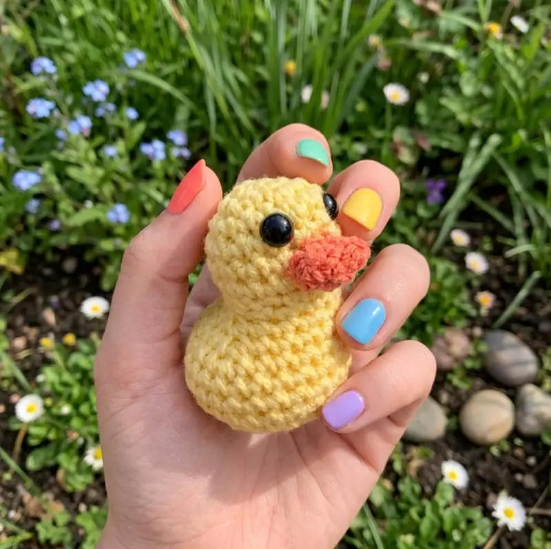 Complimentary Beginner Friendly crochet pattern: Daisy The Duck Amigurumi Pattern - Simple to follow guide