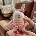 Minimals Rabbit Amigurumi Pattern step 4 - final assembly and finishing