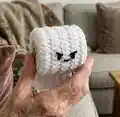 Angry TP Cal Amigurumi Pattern step 4 - final assembly and finishing