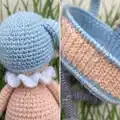 Doll in a Baby-Carriage Amigurumi Pattern step 3 - details and accessories
