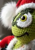 The Twelve Days of Christmas: Grinch Inspired Amigurumi Pattern step 3 - details and accessories