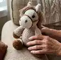 Horse Amigurumi Pattern step 1 - construction progress