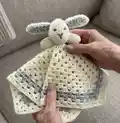 Snuggle Bunny Amigurumi Pattern step 4 - final assembly and finishing