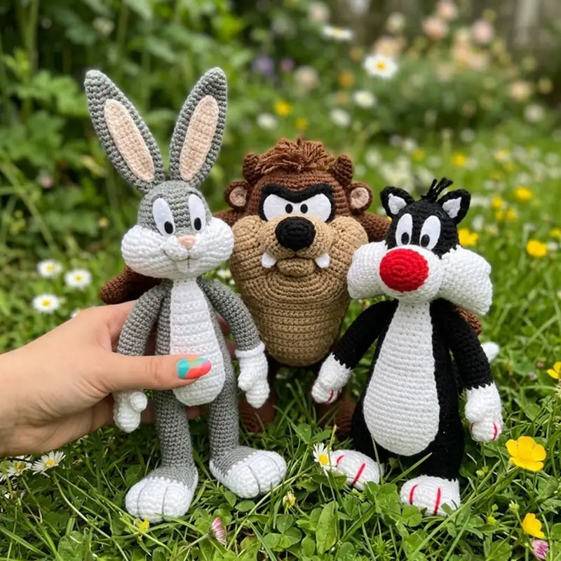 Complimentary Intermediate crochet pattern: Looney Tunes Bugs & Pals Amigurumi Pattern - Simple to follow guide