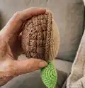 Turtle Amigurumi Pattern step 2 - assembly progress