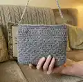 Giada Crochet Bag Pattern step 4 - final assembly and finishing